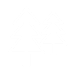 Trees White Transparent 800x150