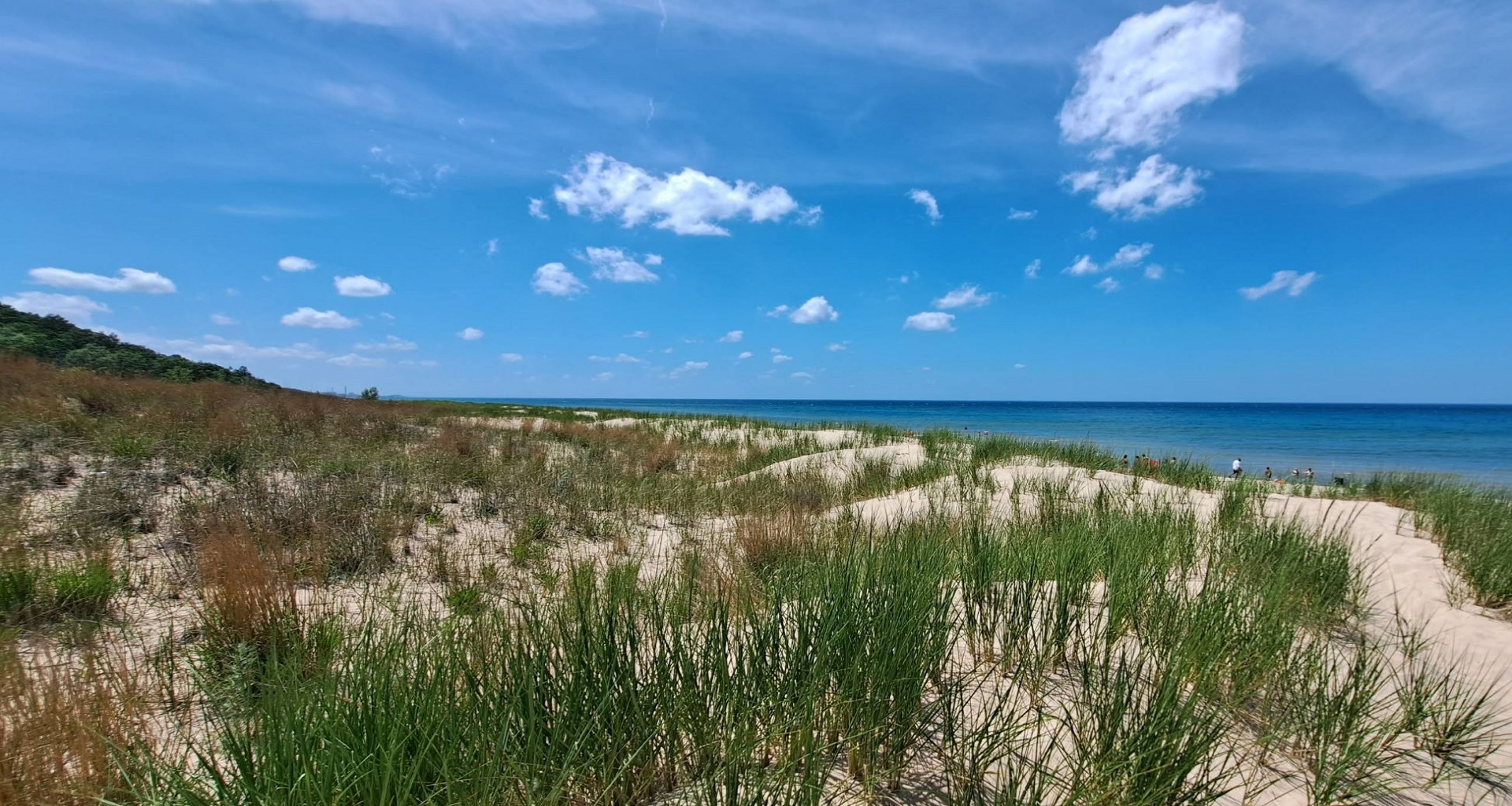 Indiana Dunes National Park • Porter, IN 3 View from the dunes at Indiana Dunes National Park overlooking Lake Michigan