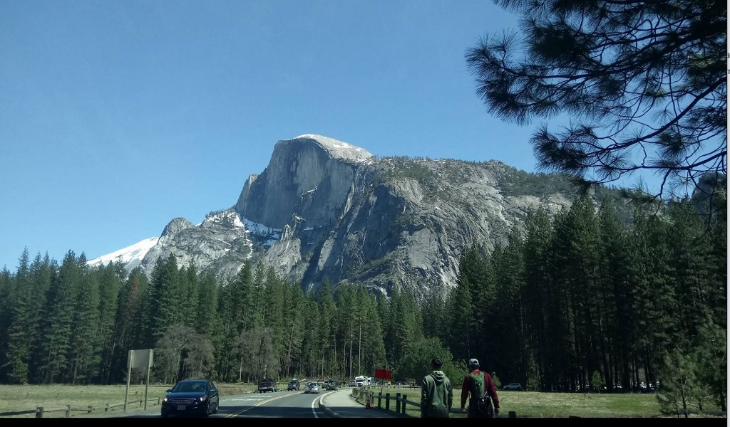 Yosemite Valley Scenic View Scenic view across Yosemite Valley in California