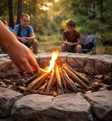 How to Build a Campfire - 6 steps for the Perfect Experience 12 15308 Image 4