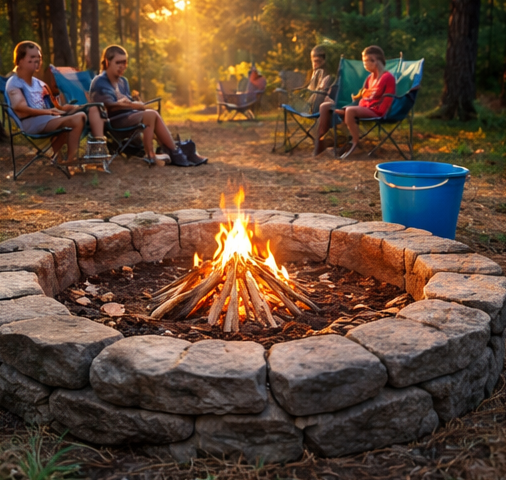 How to Build a Campfire - 6 steps for the Perfect Experience 9 how to build a campfire