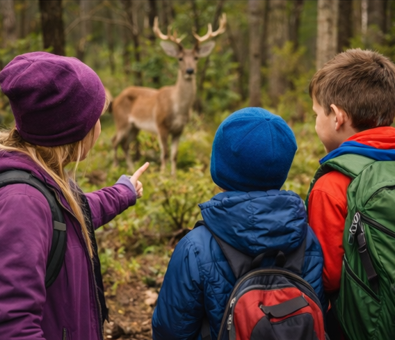 10 Top Camping Skills for Kids: Outdoor Skills Families Can Learn Together 22 16896 Kids and wildlife working together
