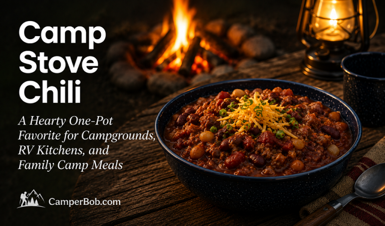 Campfire Chili Recipe for Camp Dinners