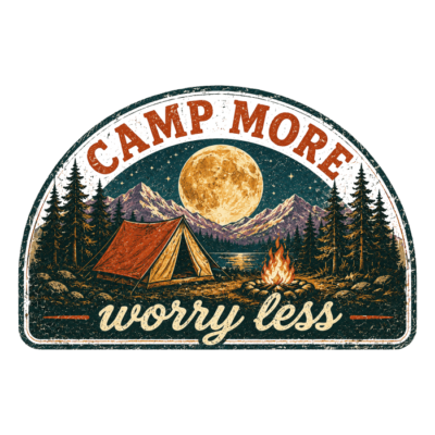 CAMP MORE worry less 700x