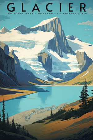National Park Glacier