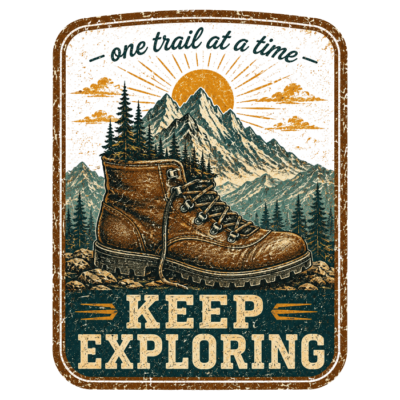 one trail at a time KEEP EXPLORING 700x